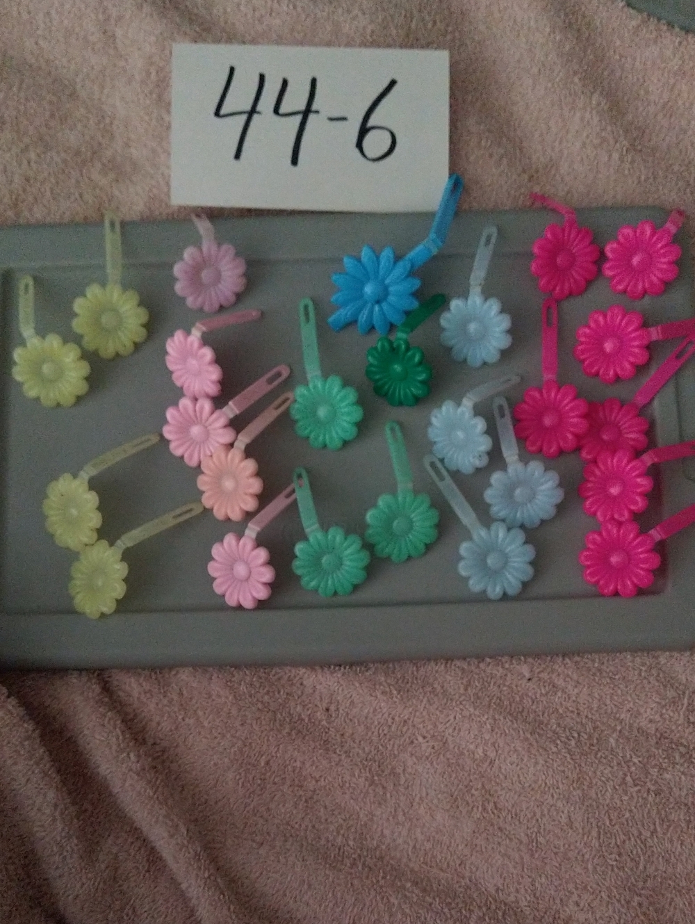 Kids Floral Snap Hair Clips - Multicolor Daisy Accessories